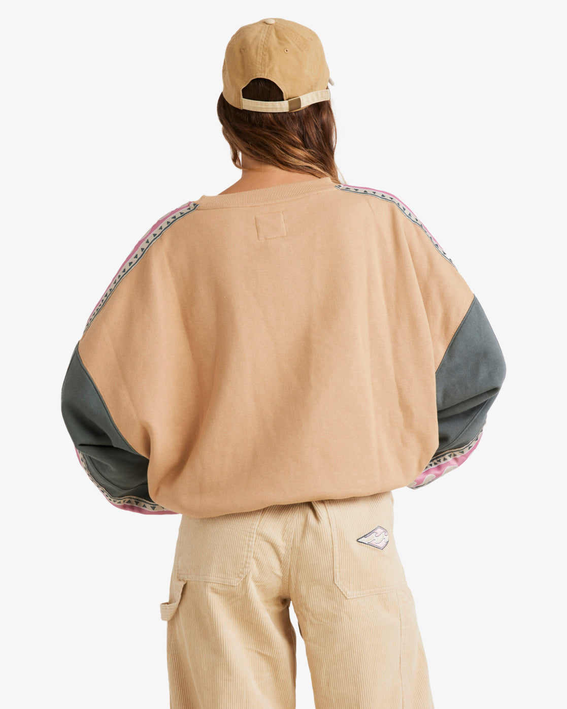 Billabong Womens Since 73 The Way Back Sweatshirt - Multicoloured - ManGo Surfing
