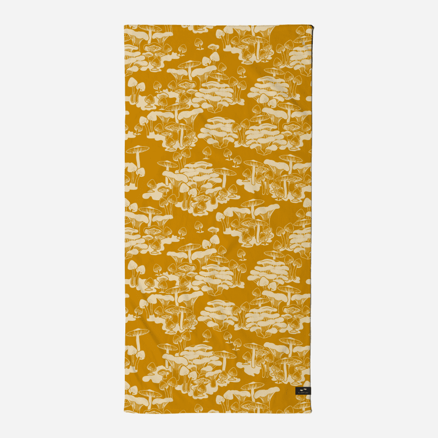 Wonderland Beach Towel - One Size - Burnt Orange - ManGo Surfing