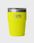 Yeti Rambler 16oz (475 ml) Stackable Cup - Firefly Yellow