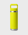 Yeti Rambler 18oz (532 ml) Straw Bottle - Firefly Yellow