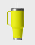 Yeti Rambler 42oz (1242ml) Straw Mug - Firefly Yellow