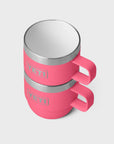 Yeti Rambler 6oz Stackable Espresso Mugs (2 Pack) - Tropical Pink