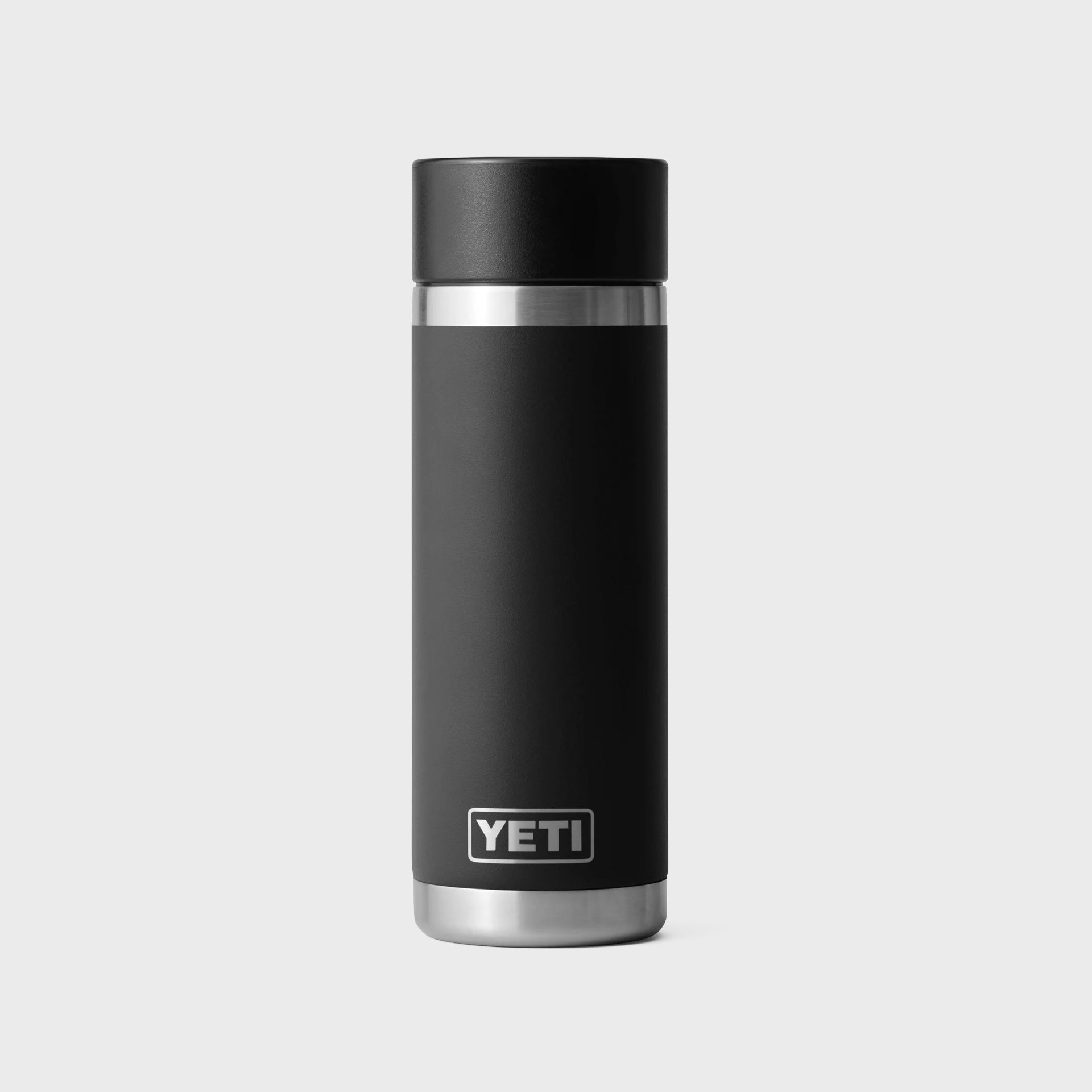 Yeti Rambler 18oz bottle with Hotshot Cap - Black - ManGo Surfing