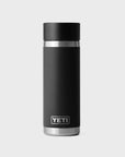 Yeti Rambler 18oz bottle with Hotshot Cap - Black - ManGo Surfing