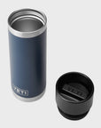 Yeti Rambler 18oz bottle with Hotshot Cap - Navy - ManGo Surfing