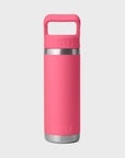 Yeti Rambler 18oz (532 ml) Straw Bottle - Tropical Pink - ManGo Surfing