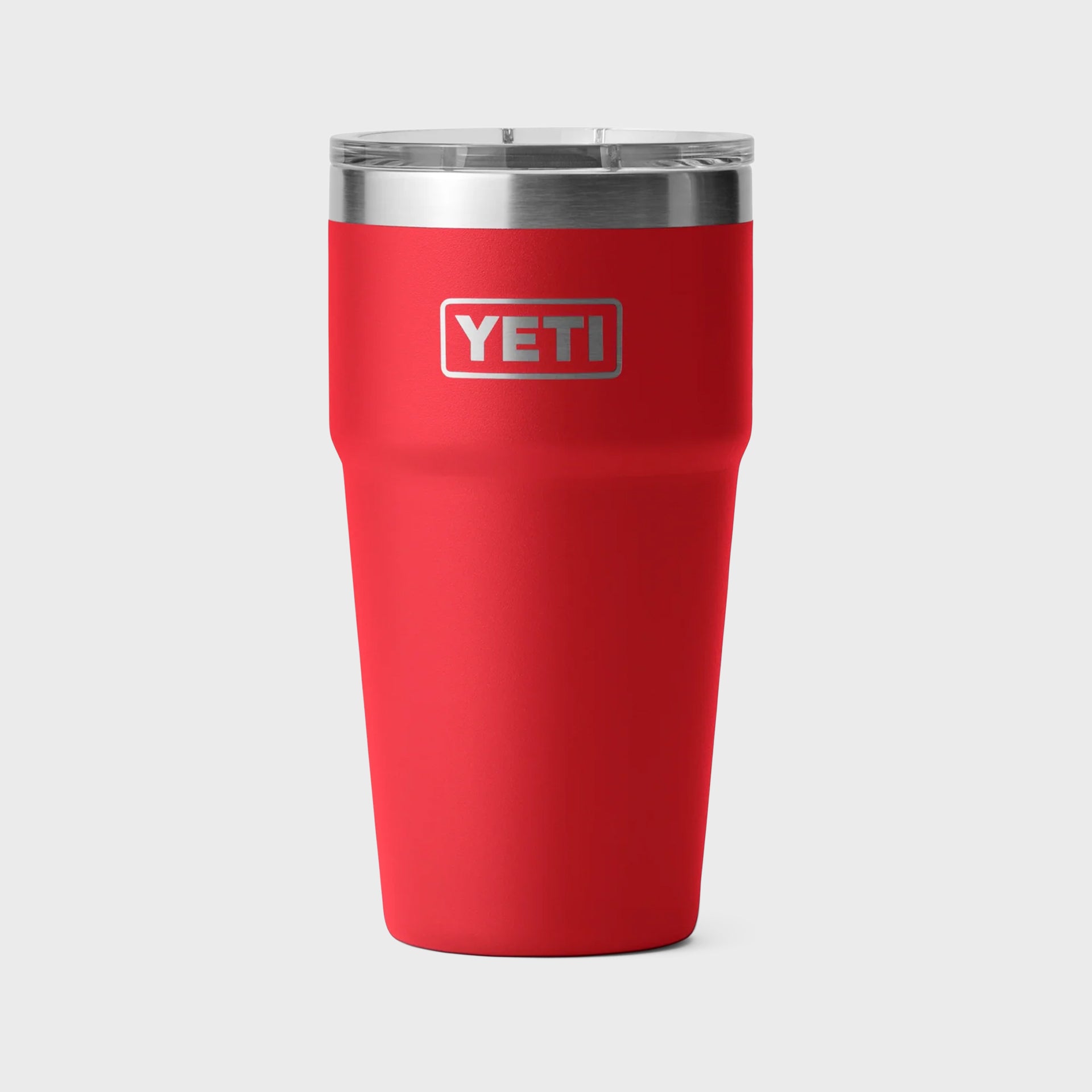 Yeti Rambler 20oz (591 ml) Stackable Cup - Rescue Red - ManGo Surfing