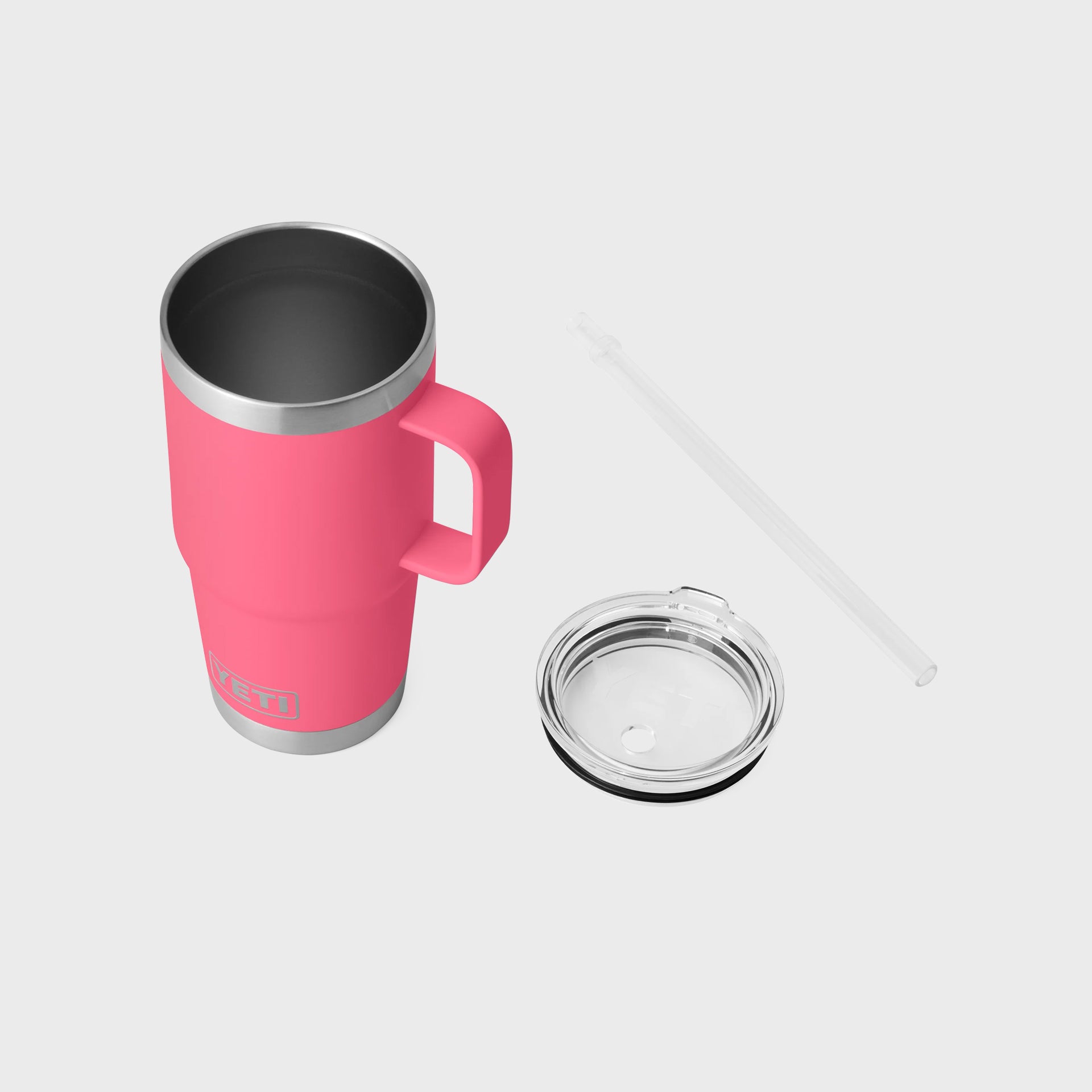 Yeti Rambler 25oz (710 ml) Straw Mug - Tropical Pink - ManGo Surfing