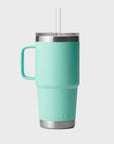 Yeti Rambler 25 oz (710 ml) Mug with Straw Cap - Seafoam - ManGo Surfing