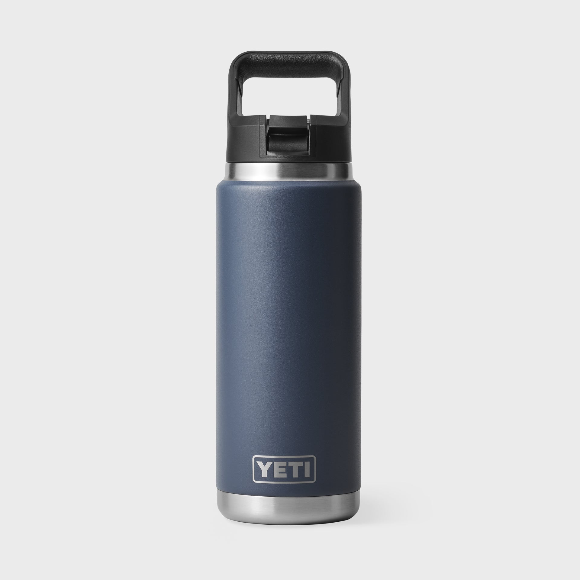 Yeti Rambler 26 oz (769 ml) Bottle with Straw Cap - Navy - ManGo Surfing