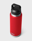 Yeti Rambler 36 oz (1065 ml) Bottle with Chug Cap - Rescue Red - ManGo Surfing