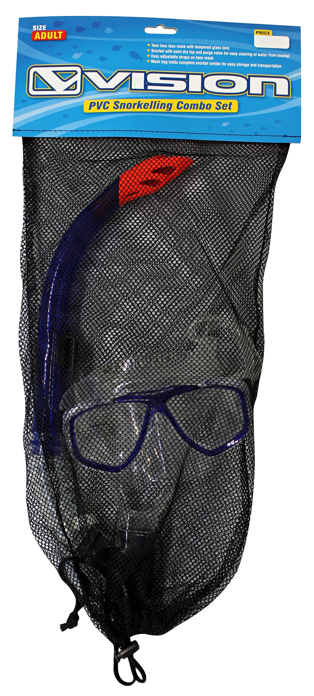 Vision Junior Mask &amp; Snorkel Set - ManGo Surfing