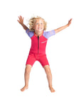 C-Skins C-KID Baby Shorti Wetsuit / Coral/Lilac/Bright Coral - ManGo Surfing