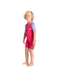 C-Skins C-KID Baby Shorti Wetsuit / Coral/Lilac/Bright Coral - ManGo Surfing