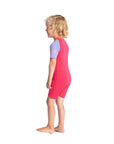 C-Skins C-KID Baby Shorti Wetsuit / Coral/Lilac/Bright Coral - ManGo Surfing