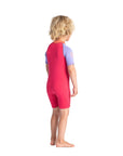 C-Skins C-KID Baby Shorti Wetsuit / Coral/Lilac/Bright Coral - ManGo Surfing