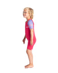 C-Skins C-KID Baby Shorti Wetsuit / Coral/Lilac/Bright Coral - ManGo Surfing