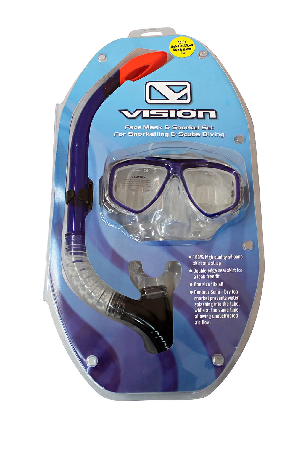 Vision Face Mask &amp; Snorkel Set - ManGo Surfing
