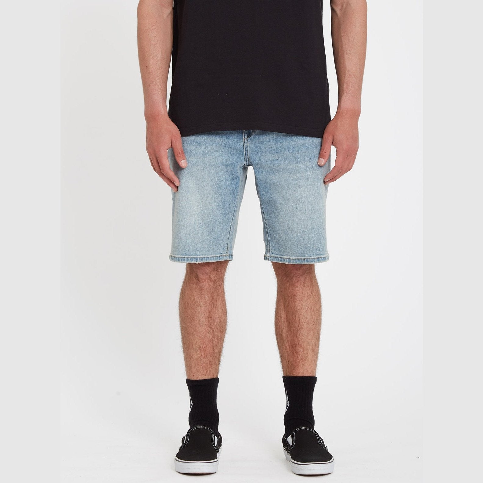Solver Denim Shorts - Mens Shorts - Worker Indigo Vintage - ManGo Surfing