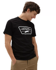 Full Patch T Shirt | Black/White - ManGo Surfing