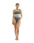 Chiquita High Support Hidden DD Underwire Top - Teal - ManGo Surfing