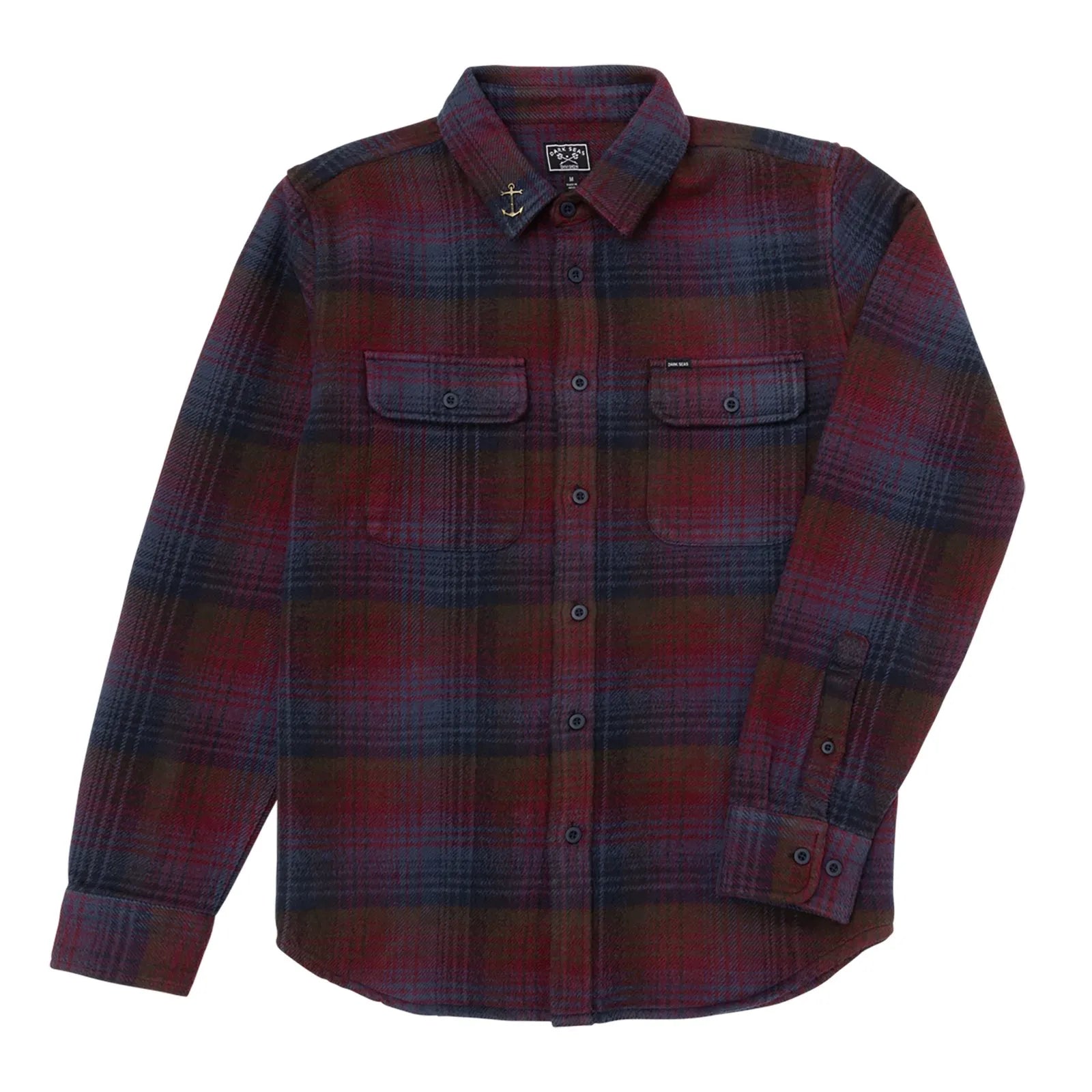 Manhattan Woven Shirt - Navy - ManGo Surfing