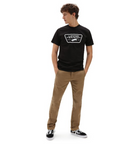 Full Patch T Shirt | Black/White - ManGo Surfing
