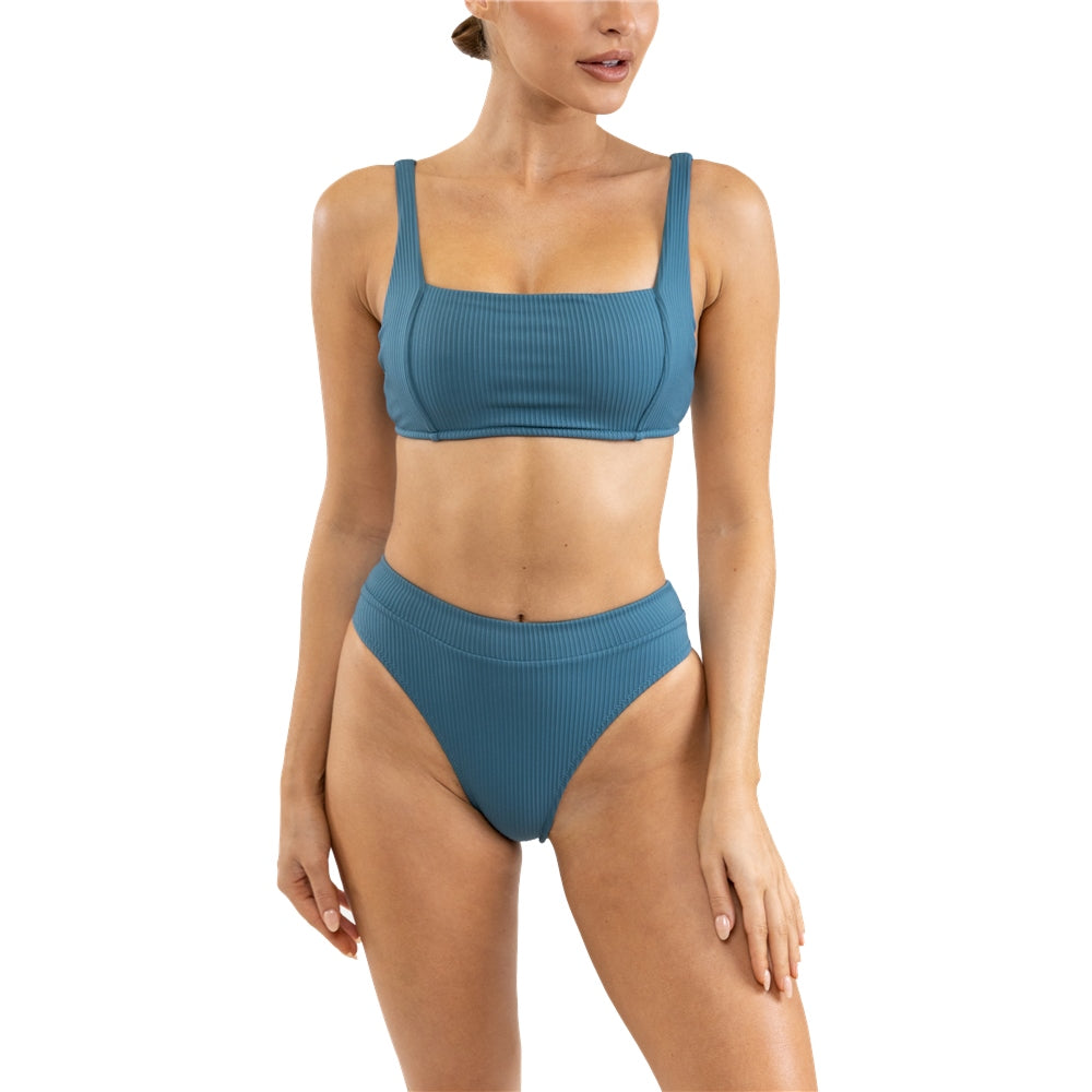 Chiquita High Support Hidden DD Underwire Top - Teal - ManGo Surfing