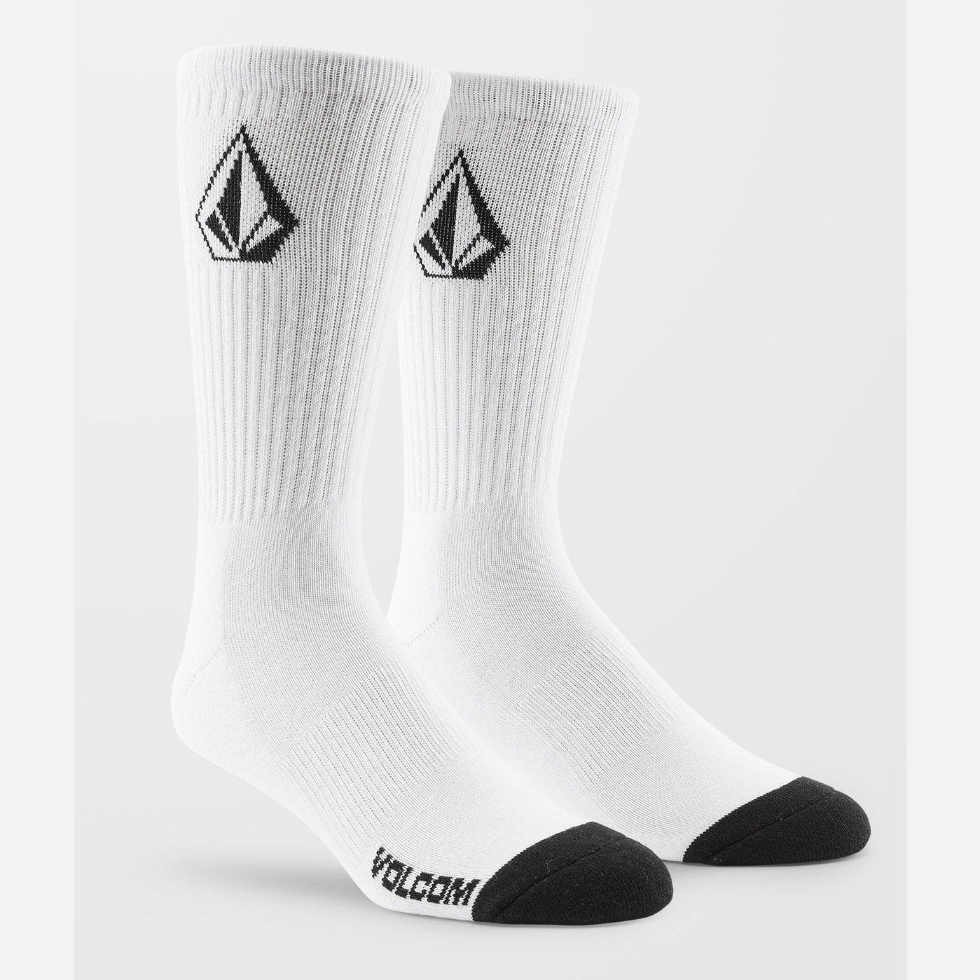 Full Stone Socks (3 Pack) - One Size (6-11) - White - ManGo Surfing
