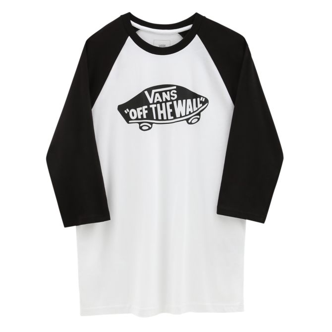 OTW Raglan T Shirt | White/Black - ManGo Surfing