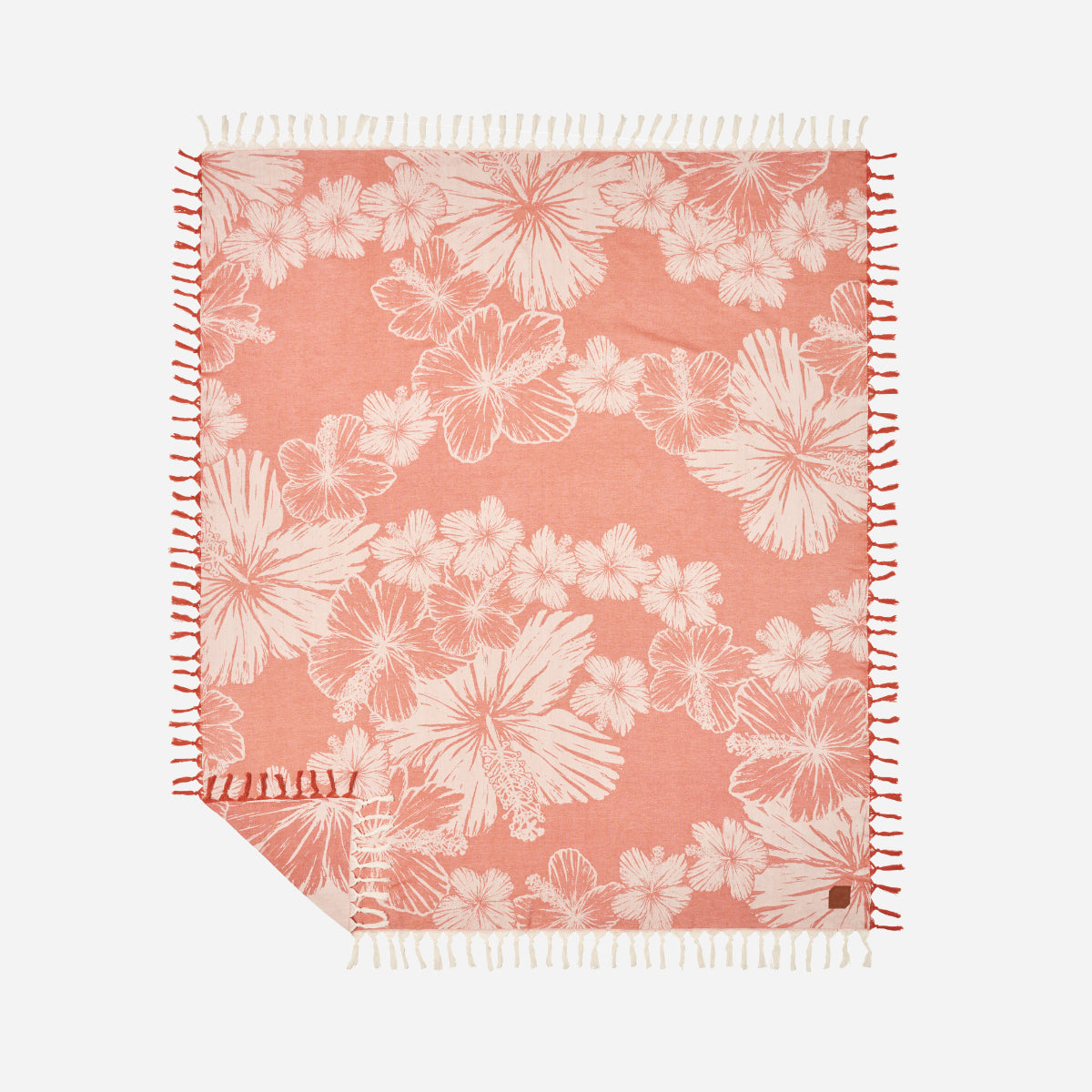 Koki'O Throw Blanket | Red | Beach Towel - ManGo Surfing