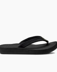 Womens Cushion Breeze Flip Flops / Black/Black - ManGo Surfing