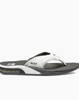 Fanning Flip Flops - Grey White - ManGo Surfing