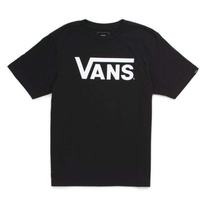 Boy Vans Classic T-Shirt - Black White - ManGo Surfing