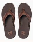 Leather Fanning - Dark Brown - ManGo Surfing