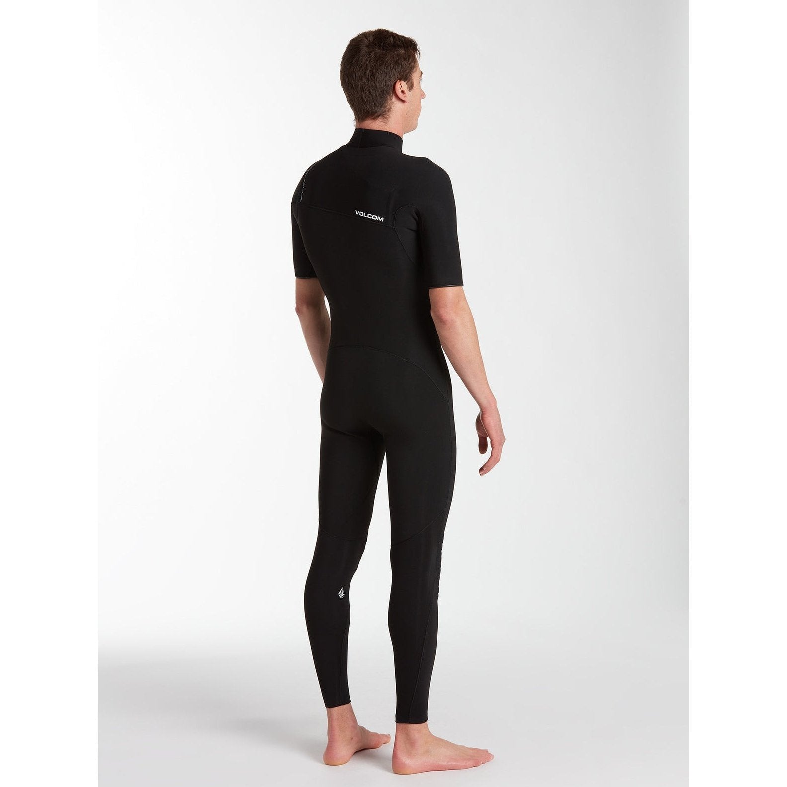 Modulator 2/2 Short Sleeve Chest Zip Spring Wetsuit - Black - ManGo Surfing