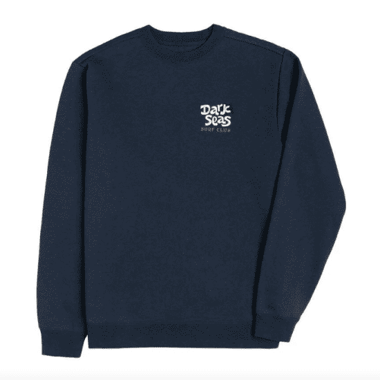 Cambridge Heavyweight Sweatshirt / Light Navy - ManGo Surfing